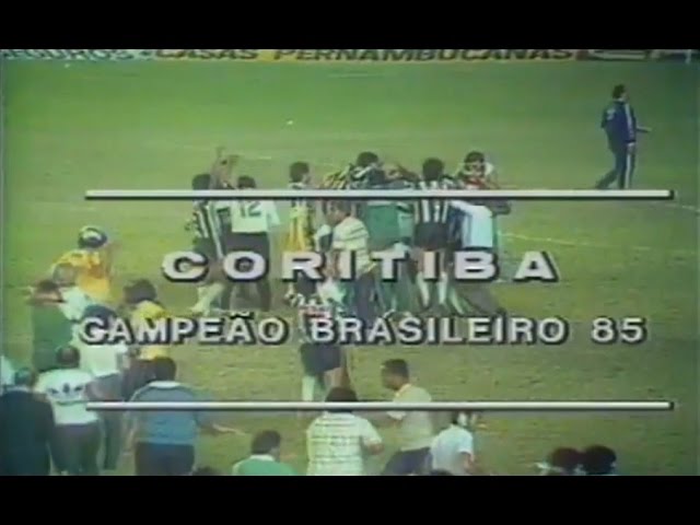Bangu e Coritiba fizeram a final inusitada final do Brasileirão de 1985