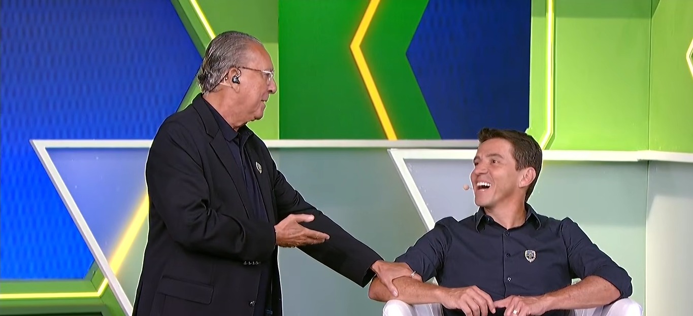 Galvão Bueno irá narrar a Copa do Mundo de 2026 pelo SBT. Ele também comanda o Galvão FC, semanalmente, na emissora