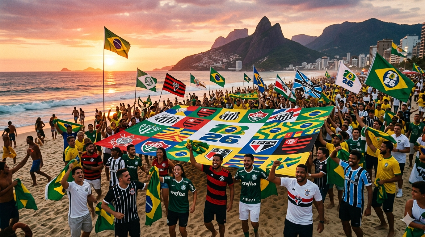 Clubes brasileiros Copa do Mundo 2026 bate recorde