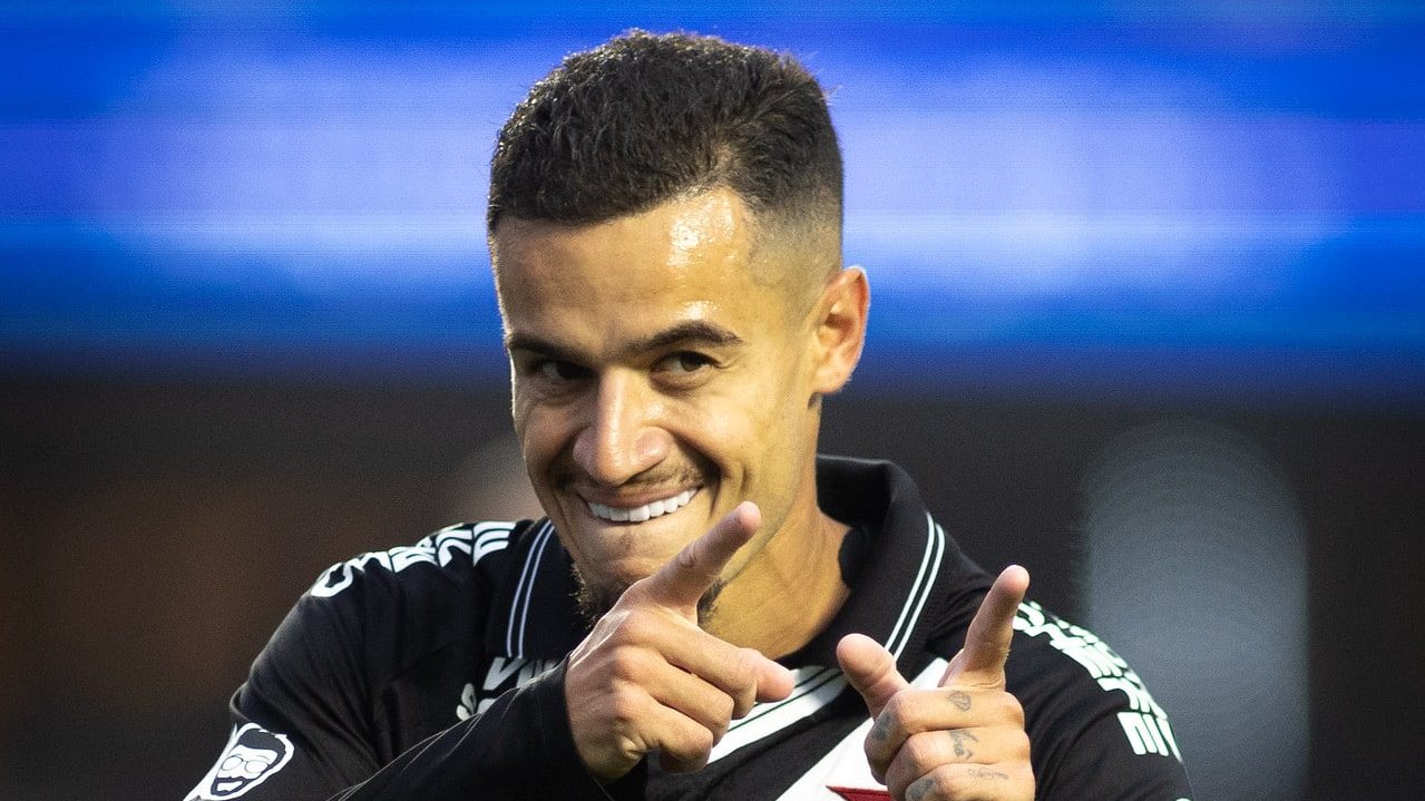 Philippe Coutinho durante passagem pelo Vasco