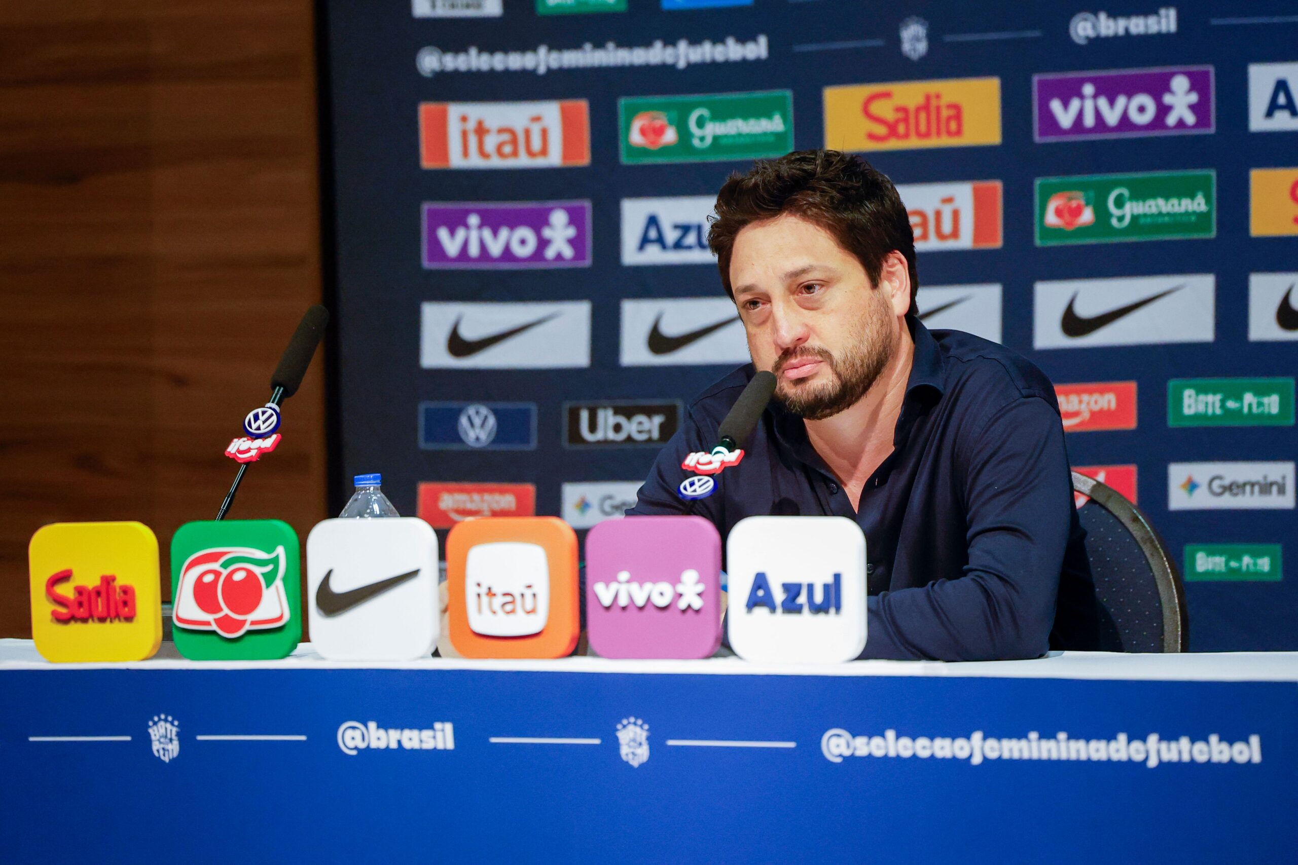 Arthur Elias, treinador da Seleção Brasileira Feminina