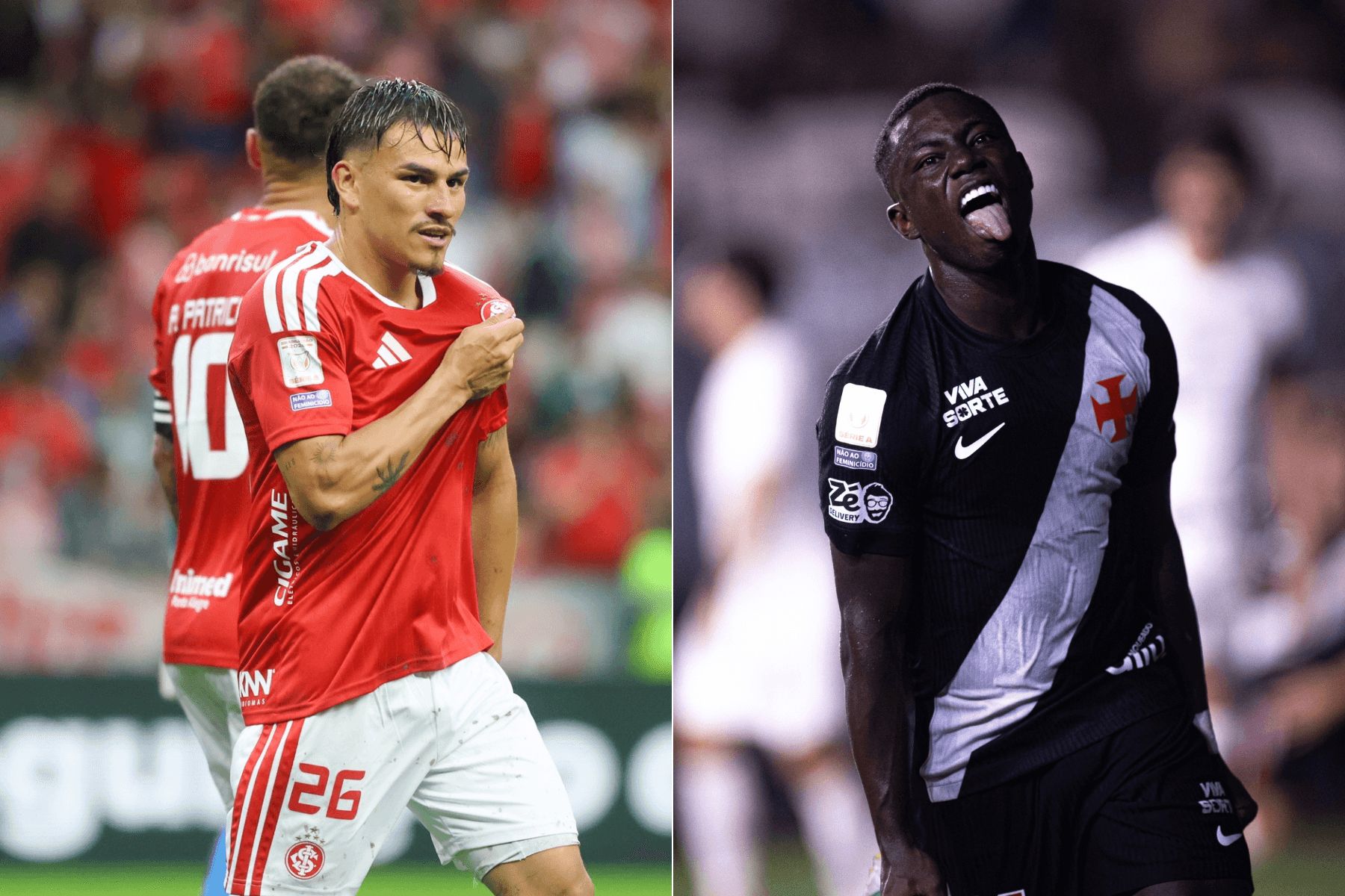 Inter deixa Z-4 com vitória sobre Botafogo; Vasco bate Corinthians e se afasta da zona